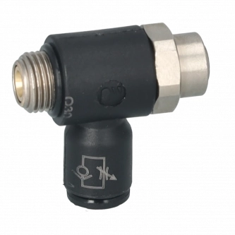 Regulador de caudal Parker D4 G1/8"